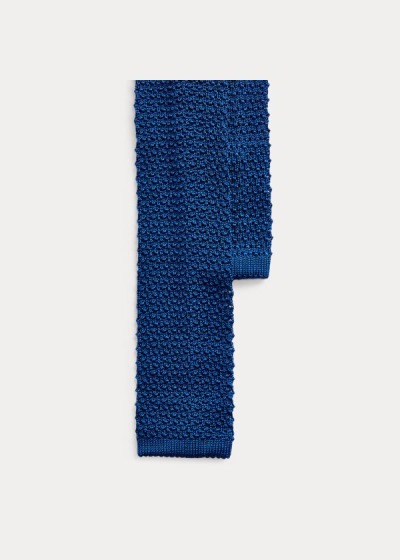 Men's Polo Ralph Lauren Knit Silk Ties | 432816UEA